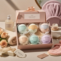 Vente en gros Ensemble de bombes de bain avec emballage avec logo personnalisé Fournisseur de bombes de bain de luxe pour hôtel spa et utilisation de cadeaux