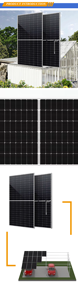 Paneles Solares de Bajo Precio Topcon Mono, Celdas Monocristalinas en Stock en China, Productos de Energía Fotovoltaica, Smart Flower Solar - Product Image 4