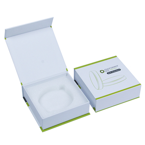 Caixa de Presente Magnética Branca de Produtos Eletrônicos 3c com Tampa Magnética - Product Image 1
