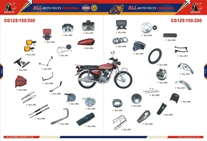 Parti di alta qualità del motociclo di GN125 e parti del motore pezzi di ricambio del motociclo - Product Image 3