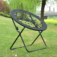 Nouveau modèle 2025, chaise pliante d'extérieur transfrontalière, populaire, portable et tendance, chaise bungee pour camping, loisirs, pêche et détente