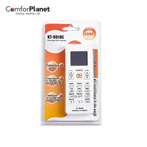 Intelligent Best Quality Best Price 6 kinds of color KT-9018E Universal Air Conditioner Remote Control