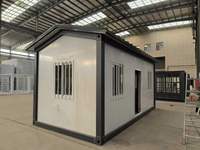 Maison Modulaire Moderne de Qualité Supérieure, Conteneur Préfabriqué Pliable de 20 et 40 pieds pour Appartements et Hôtels