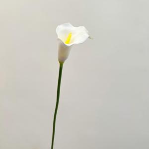 Lirio de Cala Artificial W-A0205, Tulipán de Cala Artificial de PU de una Sola Cara, Tacto Realista, para Diseño Artístico y Decoración de Bodas - Product Image 5