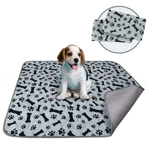 China supplier wholesale custom best choose high absorbent washable reusable eco-friendly dog pee puppy pet potty training pads