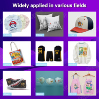 A1 600mm Digitale DTF Pet Film Printer T-Shirt Textielprintmachine Automatisch 24 inch Dubbele Printkop Nieuw Merk