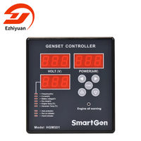 Ventes d'usine SmartGen HGM501 contrôleur de générateur d'origine interrupteur de commande de démarrage automatique groupe électrogène à essence monophasé/triphasé Hgm501