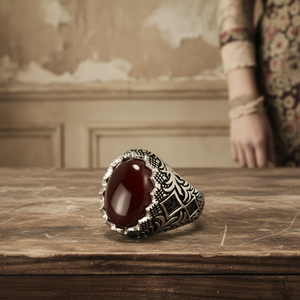 Garantito al <span class=keywords><strong>925</strong></span> In <span class=keywords><strong>Argento</strong></span> Sterling Anelli Neri Per Gli Uomini Retro Vintage Fiori Turco <span class=keywords><strong>Anello</strong></span> Gioielli <span class=keywords><strong>Con</strong></span> La <span class=keywords><strong>Pietra</strong></span> Turchia Monili - Product Image 2