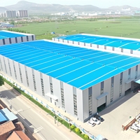 Edificios Prefabricados de Gran Volumen y Alta Calidad con Estructura de Acero para Almacenes, Talleres y Plantas, con Excelente Relación Calidad-Precio