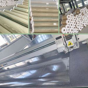 Film PVC transparent super flexible à prix d'usine, rouleaux de film plastique PVC ultra transparent - Product Image 4