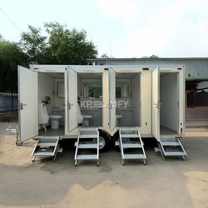 Toilettes mobiles en plastique de luxe pour camping en plein air, portable, 2025 - Product Image 4