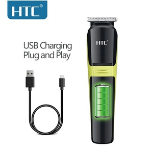 HTC AT-1326 5 en 1 <span class=keywords><strong>tondeuse</strong></span> à cheveux pour hommes Kits de toilettage de cheveux rechargeables rasoir <span class=keywords><strong>tondeuse</strong></span> à poils de nez - Product Image 3