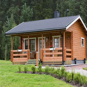 कारखाना निर्मित पिनस साइवेस्ट्रस लकड़ी का घर चीन अनुकूलित सुंदर क्षेत्र विला होस्टरी जंग-प्रतिरोधी चल मॉडल 001 - Product Image 4