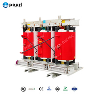 Transformator untuk Pusat Data Desain Bebas Oli Tahan Api Kelas F Isolasi AF Pendinginan Udara Paksa IP54 Enclosure
