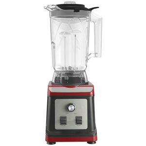 <b>Blender</b> 4 Liter Large Capacity Dual Use Commercial Smoothie Pulverizer <b>Milkshake</b> Maker Silver Red - Product Image 5