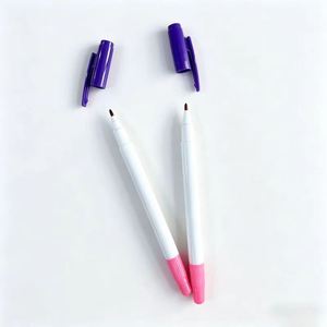 Vast Sea Lot de 6 stylos marqueurs temporaires double face effaçables à l'air, 2 mm, <span class=keywords><strong>pour</strong></span> tissu, cuir, vêtements, chaussures, couture, 2 couleurs - Product Image 4