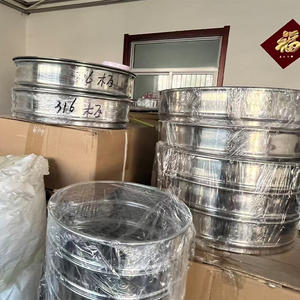 Vòng 304 thép không gỉ đất tiêu chuẩn kiểm tra sàng hạt Hạt giống địa chất phòng thí nghiệm kiểm tra sàng tiêu chuẩn cát thử nghiệm sàng - Product Image 6