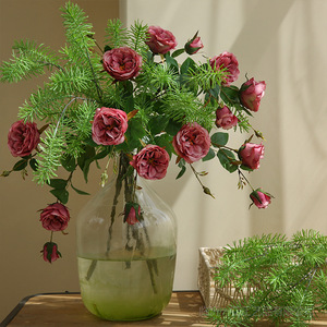 Roses artificielles Yihua Floral Art, 68 cm, fleurs en soie, style romantique européen, décoration de mariage, décoration intérieure - Product Image 4