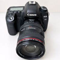 Kamera DSLR Profesional Digital Bekas EOS 5D2 5D Mark 2 + Lensa 24-105mm Original Ca Non