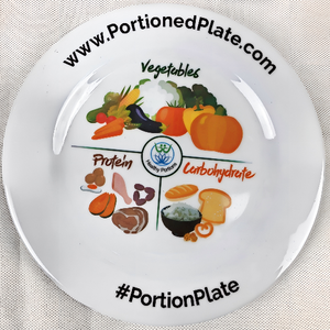 Assiette nutritionnelle Assiette pour enfants Assiette en fibre de bambou 100% mélamine pour enfants Repas d'équilibre avec légumes <span class=keywords><strong>riches</strong></span> en nutriments et vibrants - Product Image 3