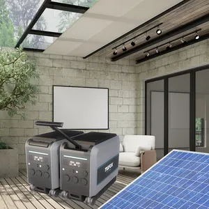 Tigfox-batería solar lifepo4 de 48v, 30kW, con inversor híbrido, Sistema solar, generador de álamo, 3kW, 5kW, Control inteligente por Wifi