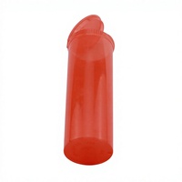 Emballages en tubes en plastique PP avec couvercle à clapet, impression de logo personnalisée, 5, 6 et 13 drams