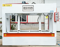 Presse à froid hydraulique pour le travail du bois 50t, pour le laminage, le contreplaqué, le placage, le MDF, la fabrication de portes, meilleur prix