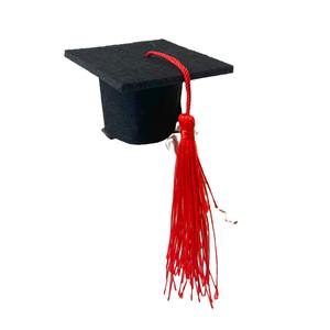 قبعة تخرج صغيرة من سولبوب لحفلات التخرج، مشبك شعر على شكل قبعة الدكتوراه، عصابة رأس للكبار والأطفال لمرحلة رياض الأطفال والكلية - Product Image 2