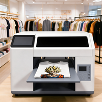 Machine d'impression de t-shirts personnalisés H5 Web DIY, impression directe sur vêtement, CMYKW, couleur pleine, imprimante DTG pour vêtements personnalisés