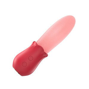 Heetverkopende vibratormotor, seksspeeltje voor volwassenen, vibrators, tonglikkende vibrator, seksspeeltjes, roos-zuiger voor vrouwen - Product Image 4
