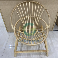 Chaise en rotin au prix le plus bas, chaise en osier, chaise vintage pour enfant, de Kid Furniture, avec un design unique, provenant d'une usine vietnamienne