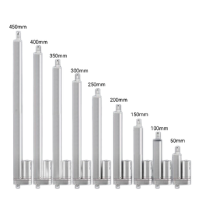 1500N/330lbs lót thiết bị truyền động 16 inch <span class=keywords><strong>DC</strong></span> 12V với gắn chân đế và momentary Switch <span class=keywords><strong>Kit</strong></span> - Product Image 1