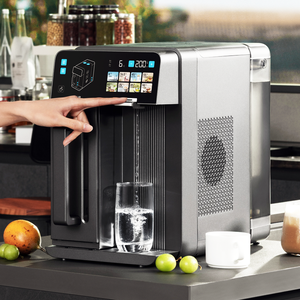 Hộ gia đình thẩm thấu ngược Máy tính để bàn nóng lạnh RO Máy lọc nước với bình di động - Product Image 2