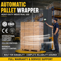 Machine d'emballage automatique électrique de palettes la plus vendue, avec engrenage de sangle pour cartons, outils industriels, produits alimentaires et boissons de haute qualité