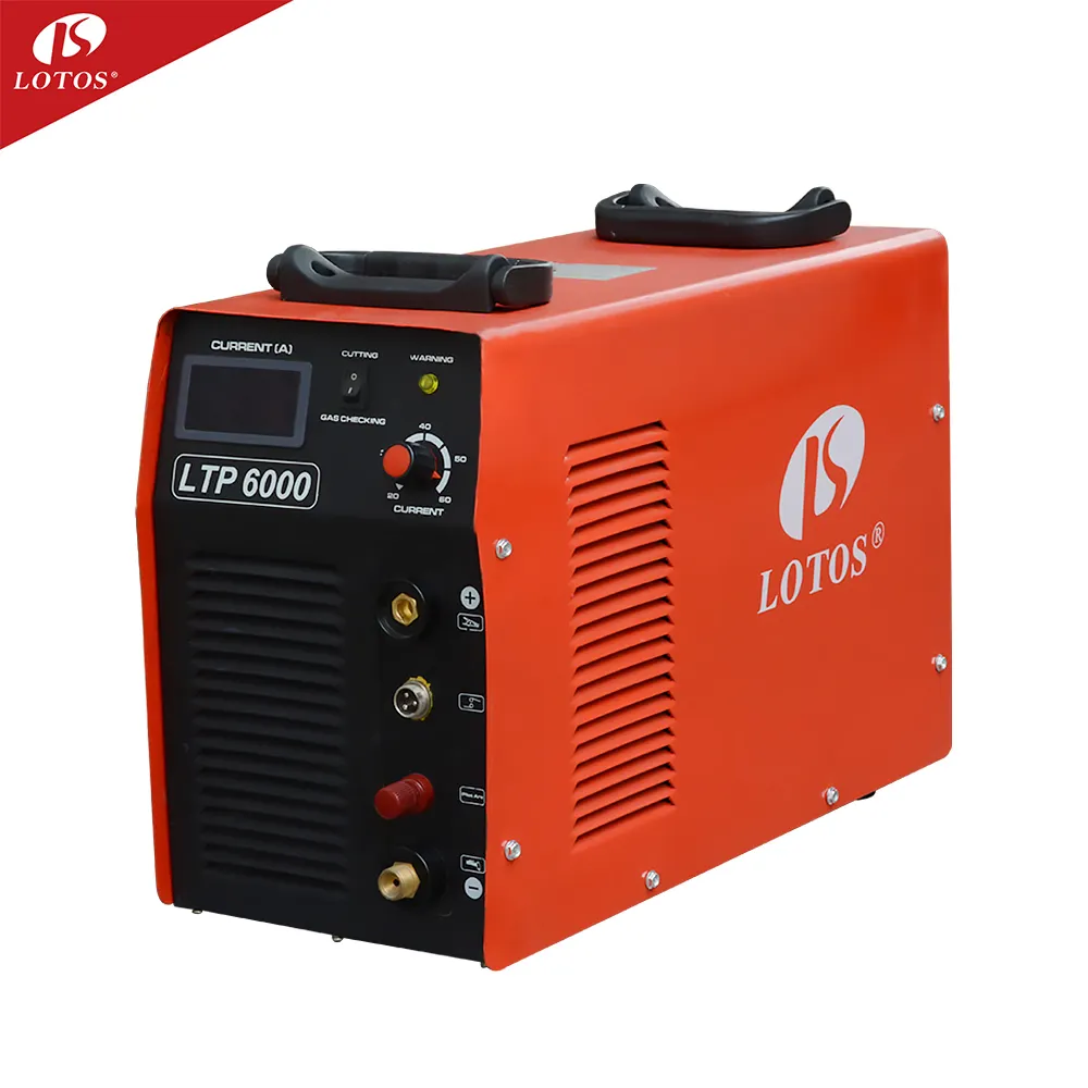 Lotos Mesin Pemotong Plasma, Mesin Pemotong Logam Lembaran 220V Harga Pabrik Igbt Cnc