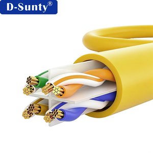 Industrial <b>RJ45</b> Cat6a Gigabit Ethernet Extension Cord with Mounting Ears and Screw Holes for PC Broadband - Product Image 3