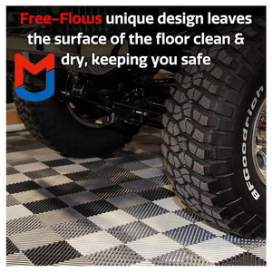 Rửa xe cửa hàng triển lãm nhà để xe xung quanh hồ bơi nhà để xe gạch lát sàn lồng vào nhau cao su tốt nhất bán gạch lát sàn mat - Product Image 2