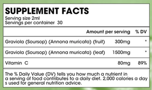 Livraison rapide extrait de feuille de graviola de corossol naturel goutte de graviola supplément d'étiquette personnalisée pour la digestion santé et beauté - Product Image 2