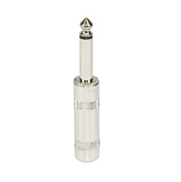 Colokan Audio MONO TS Jantan 6.35 mm (1/4") untuk Kabel Gitar, Konektor Solder, Bukan Adaptor, Perlu Solder