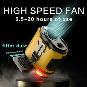 Ventilador de Cintura Portátil 2025, Ventilador Personal con Clip, Recargable, Manos Libres, para Camping al Aire Libre - Product Image 2