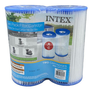 <span class=keywords><strong>INTEX</strong></span> 29002 Type A/C Filter Twin Pack Cartouche de remplacement pour piscine - Product Image 1