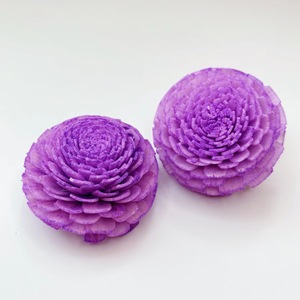 Offre spéciale : Accessoires d'aromathérapie sans flamme – Diffuseur à roseaux en rotin avec fleurs séchées Tongcao faites à la main (4,5 cm) - Product Image 4