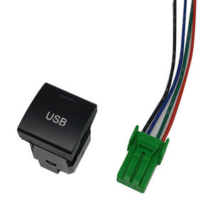 プラド、カムリ、Hulix、RevoのためのオフスイッチのOEM 22.5*22.5 ABS正方形カスタムパターントヨタ車プッシュボタン - Product Image 3