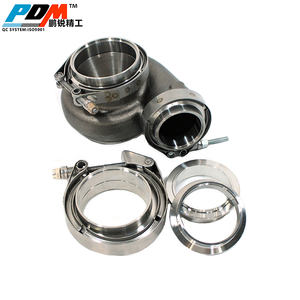 Morsetto di scarico a V e gruppo flangia in acciaio inossidabile 304 per ricambi auto - Product Image 6