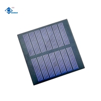Panneau solaire flexible laminé thermiquement PET 3.5V pour extérieur, chargeur solaire ZW-5757-PET, panneau solaire photovoltaïque portable 0.4W