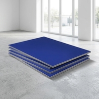 Matériaux de construction modernes personnalisés, panneaux composites en aluminium Alucobond résistants aux intempéries, panneaux muraux en ACP