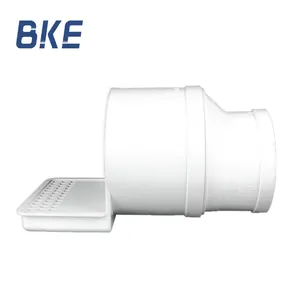 Haute qualité prix bon marché PVC 110 raccords de tuyauterie d'eau de vidange latérale pour le drainage