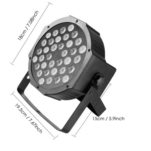 Factory Price: 36 LED Lights with Gradient UV Pure purple Light. DMX512 <strong>Interface</strong>. Suitable for Party and Exhibition Lighting - Product Image 2