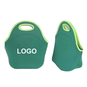 Custom Logo Neoprene Cooler Bag Waterproof Insulated <b>Lunch</b> Bag with Zipper for Travel Picnic and Outdoor Activities - Product Image 5