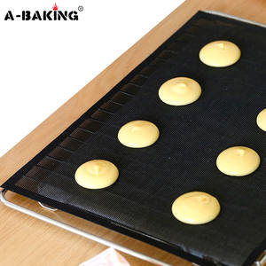 2019 <span class=keywords><strong>Amazon</strong></span> cuisine Nouveaux produits <span class=keywords><strong>Tapis</strong></span> de cuisson perforé en silicone creux avec maille pour la cuisson des biscuits - Product Image 2